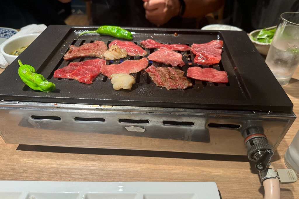Yakiniku grill in Tokyo